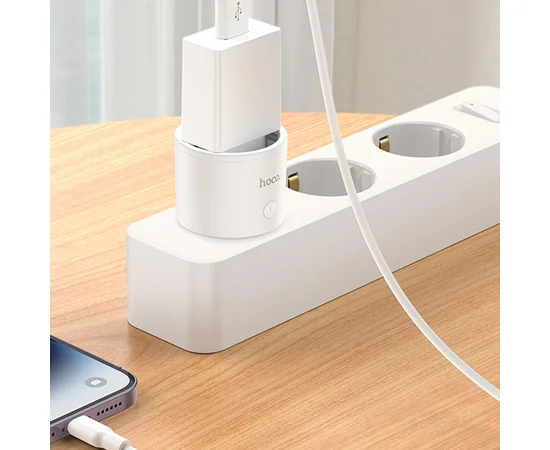 СЗУ Hoco AC16 Veloz smart socket White