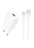 СЗУ Borofone BA110A Lemi 7.5W (1USB-A) + кабель USB to Type-C White
