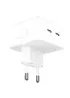 СЗУ 35W Dual Mini Power Adapter for Apple (2USB-C) (AA) (box) White