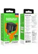 СЗУ Borofone BAS22A Fortune PD20W+QC3.0 (1C1A) + Type-C to Type-C Black