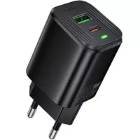 СЗУ Borofone BAS85A Star PD30W+QC3.0 (1USB-A/1C) Black