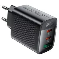 СЗУ Acefast A108 GaN PD67W (1USB-A/2C) Black