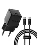 СЗУ Baseus Palm Fast Charger 30W (1USB-C) + кабель Type-C to Type-C (P10111605113-01) Cluster Black