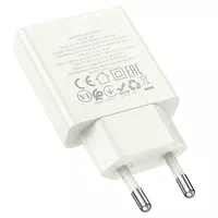 СЗУ Hoco N45 Biscuit PD30W+QC3.0 Moonlight white