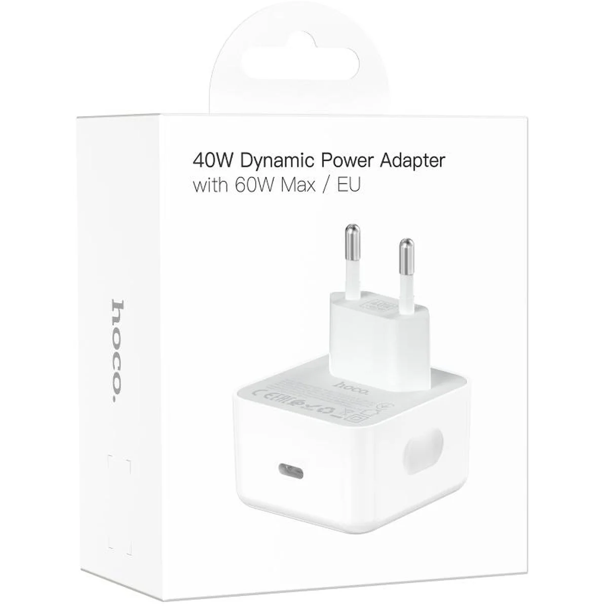 СЗУ Hoco C161A Speed PD40W (1USB-C) White