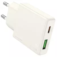 СЗУ Hoco N45 Biscuit PD30W+QC3.0 Moonlight white