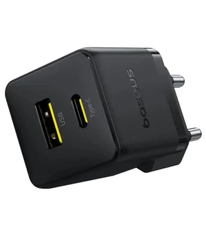 СЗУ Baseus Palm Fast Charger 30W (1USB-A/1C) (P1011160A) Cluster Black