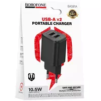 СЗУ Borofone BAS81A Star 10.5W (2USB-A) Black