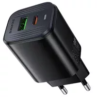 СЗУ Borofone BAS85A Star PD30W+QC3.0 (1USB-A/1C) Black