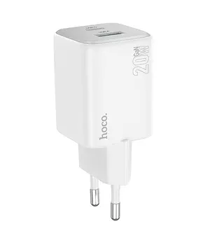СЗУ Hoco N41 Almighty PD20W+QC3.0 White