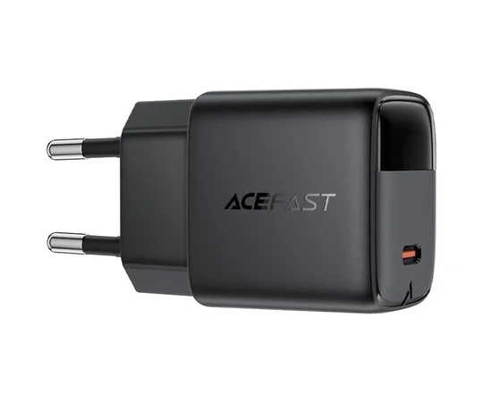 СЗУ Acefast A115 PD30W GaN (1USB-C) Black