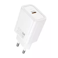 СЗУ Hoco N60 Gentle PD20W (1USB-C) + кабель Type-C to Lightning White