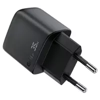 СЗУ Acefast A116 PD35W+QC3.0 GaN (1USB-A/1C) Black