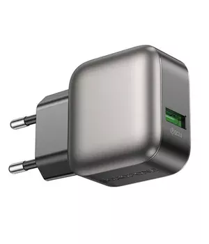 СЗУ Borofone BAS52A Absolute QC3.0 (1USB-A) Black
