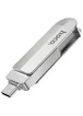 Флеш-накопитель Hoco UD10 Metal Flash 2in1 USB 3.0/Type-C - 64GB Gray