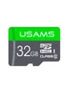 Карта памяти USAMS US-ZB094 TF High Speed Card 32 Gb (по adapter) Green