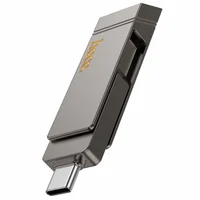 Флеш-накопитель Hoco UD15 2in1 Type-C USB 3.2 - 32GB Silver