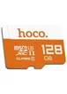 Карта пам'яті Hoco microSDXC Class 10 - 128GB (без адаптера) Orange