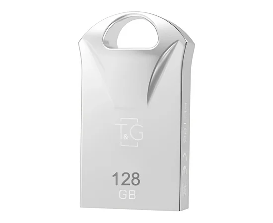 Флеш-драйв USB 3.0 Flash Drive T&G 106 Metal Series 128GB Серебряный