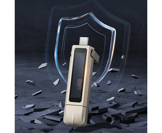 Флеш накопичувач USAMS US-ZB279 USB3.2+Type-C GEN1 Dual Ports Aluminum Alloy 10G Flash Drive 256G Silver