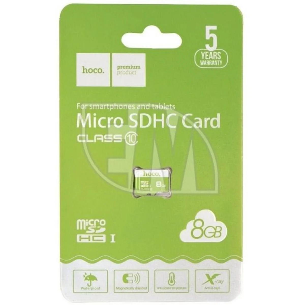 Карта памяти Hoco microSDHC Class 10 - 8GB (без адаптера) Green