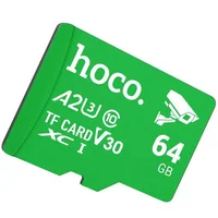 Карта памяти Hoco microSDXC Class 10 - 64GB (без адаптера) Green