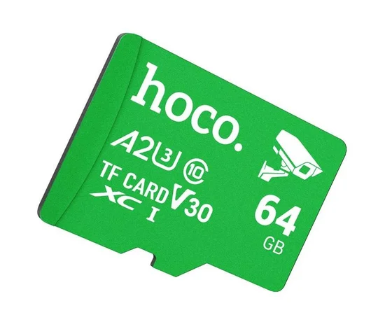 Карта памяти Hoco microSDXC Class 10 - 64GB (без адаптера) Green