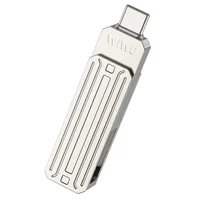 Флеш-драйв USB 3.0 Flash Drive WIWU Wi-FD001 3 in 1 32GB Silver