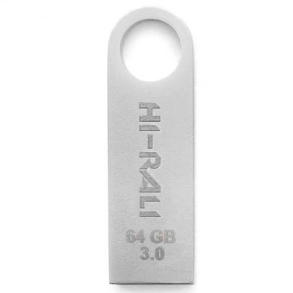 Флеш-накопитель Hi-Rali Shuttle USB 3.0 Серебряная серия &mdash; 64GB Серебряный