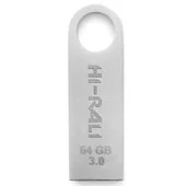 Флеш-накопитель Hi-Rali Shuttle USB 3.0 Серебряная серия &mdash; 64GB Серебряный
