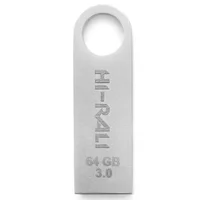 Флеш-накопитель Hi-Rali Shuttle USB 3.0 Серебряная серия &mdash; 64GB Серебряный