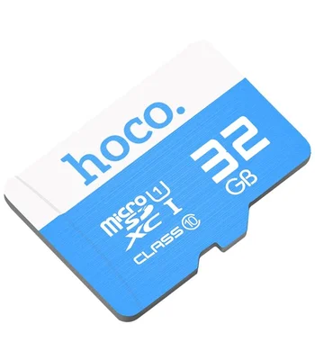 Карта пам'яті Hoco microSDHC Class 10 – 32GB (без адаптера) Blue