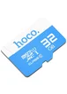 Карта пам'яті Hoco microSDHC Class 10 – 32GB (без адаптера) Blue