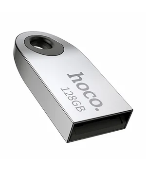 Флеш-накопитель Hoco UD9 USB 2.0 – 128GB Серебряный Флеш-накопитель Hoco UD9 USB 2.0 – 128GB Серебряный