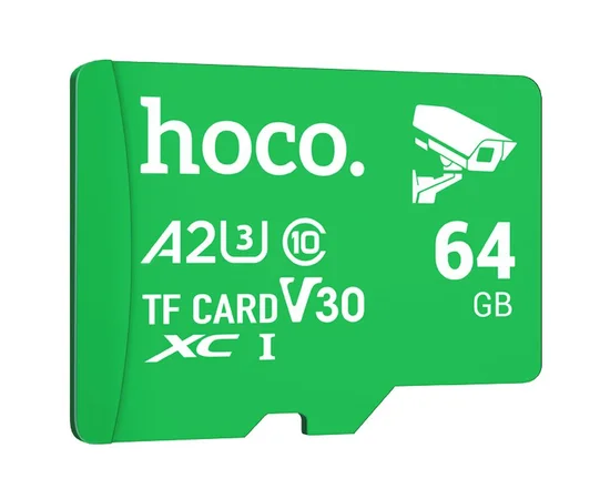 Карта памяти Hoco microSDXC Class 10 - 64GB (без адаптера) Green