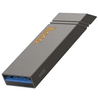 Флеш-накопитель Hoco UD13 USB3.2 - 64GB Gray