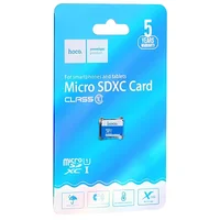 Карта памяти Hoco microSDHC Class 10 - 32GB (без адаптера) Blue