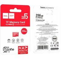 Карта памяти Hoco microSDHC Class 10 - 256GB (без адаптера) Red