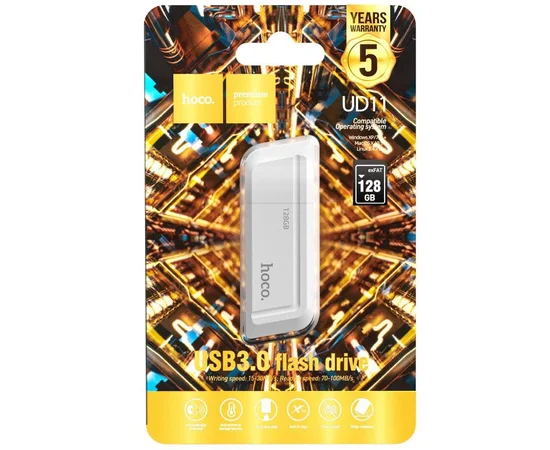 Флеш-накопичувач Hoco UD11 USB3.0 - 128GB White