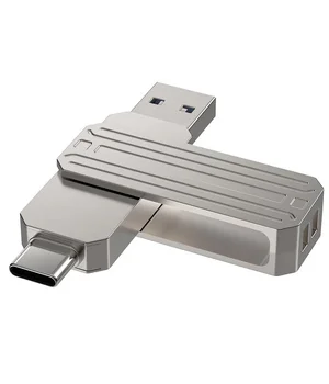 Флеш-накопитель WIWU WI-FD003 Infinite 2in1 Type-C USB 3.2 - 512GB Silver