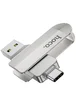 Флеш-накопитель Hoco UD10 Metal Flash 2in1 USB 3.0/Type-C - 16GB Gray