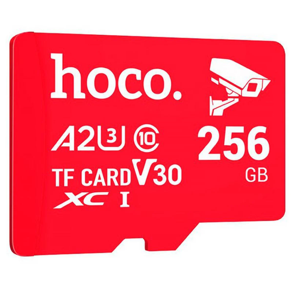 Карта памяти Hoco microSDHC Class 10 - 256GB (без адаптера) Red