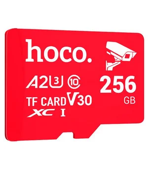 Карта пам'яті Hoco microSDHC Class 10 - 256GB (без адаптера) Red