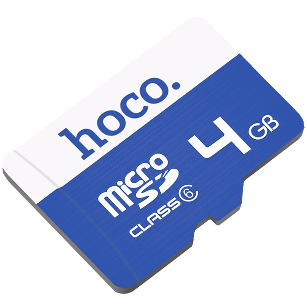 Карта памяти Hoco microSDHC Class 10 - 4GB (без адаптера) Синий