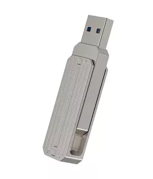 Флеш-накопичувач WIWU WI-FD003 Infinite 2in1 Type-C USB 3.2 - 512GB Silver