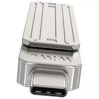 Флеш-драйв USB 3.0 Flash Drive WIWU Wi-FD001 3 in 1 32GB Silver