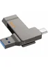 Флеш-накопичувач Hoco UD15 2in1 Type-C USB 3.2 - 32GB Silver
