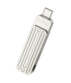 Флеш-драйв USB 3.0 Flash Drive WIWU Wi-FD001 3 in 1 32GB Silver