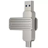 Флеш-накопичувач WIWU WI-FD003 Infinite 2in1 Type-C USB 3.2 - 512GB Silver