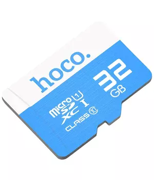 Карта пам'яті Hoco microSDHC Class 10 – 32GB (без адаптера) Blue